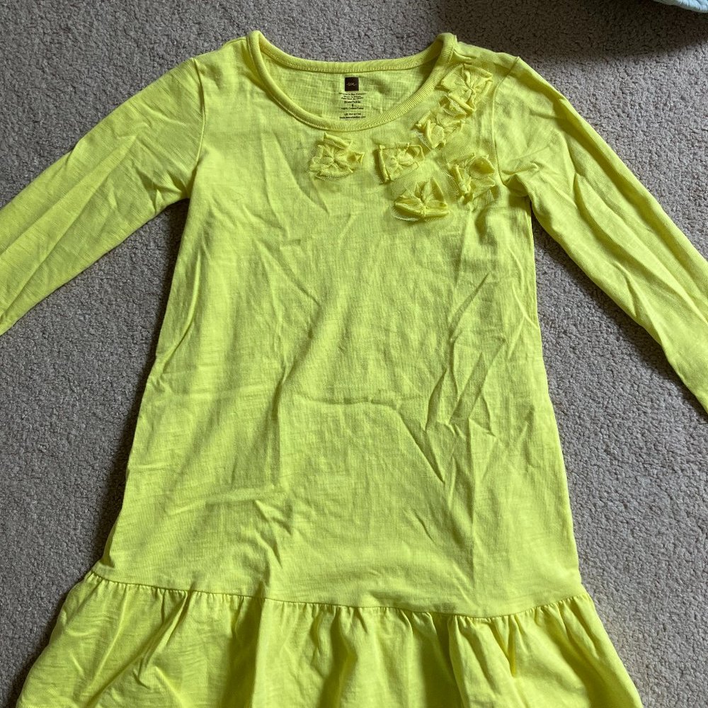 Tea Yellow Dress Size 5